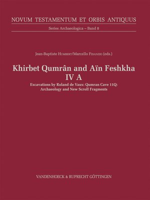 cover image of Khirbet Qumrân and Aïn Feshkha IV A